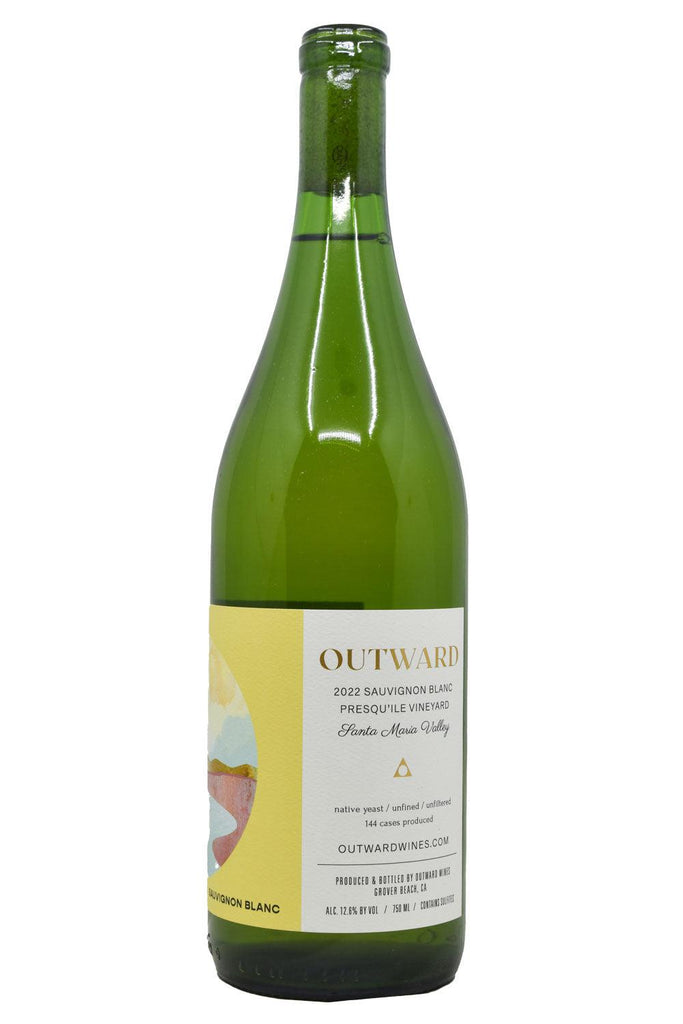 Bottle of Outward Wines Santa Maria Valley Sauvignon Blanc Presqu'ile Vineyard 2022-White Wine-Flatiron SF