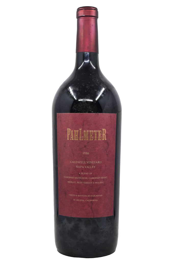 Bottle of Pahlmeyer Minty Cuvee Caldwell Vineyard 1986 (1.5L)-Red Wine-Flatiron SF