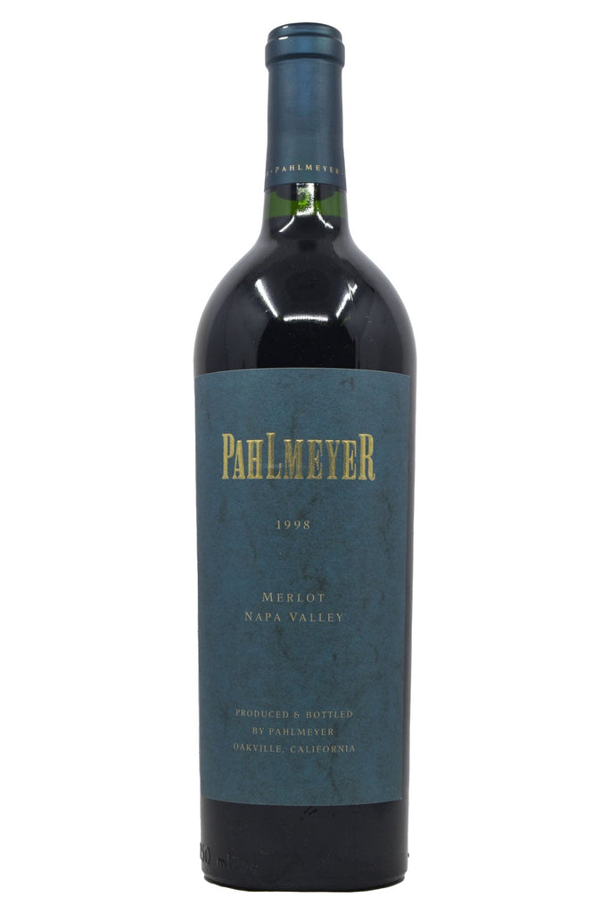 Bottle of Pahlmeyer Napa Valley Merlot 1998-Red Wine-Flatiron SF