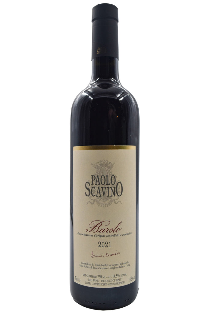 Bottle of Paolo Scavino Barolo Classico 2021-Red Wine-Flatiron SF