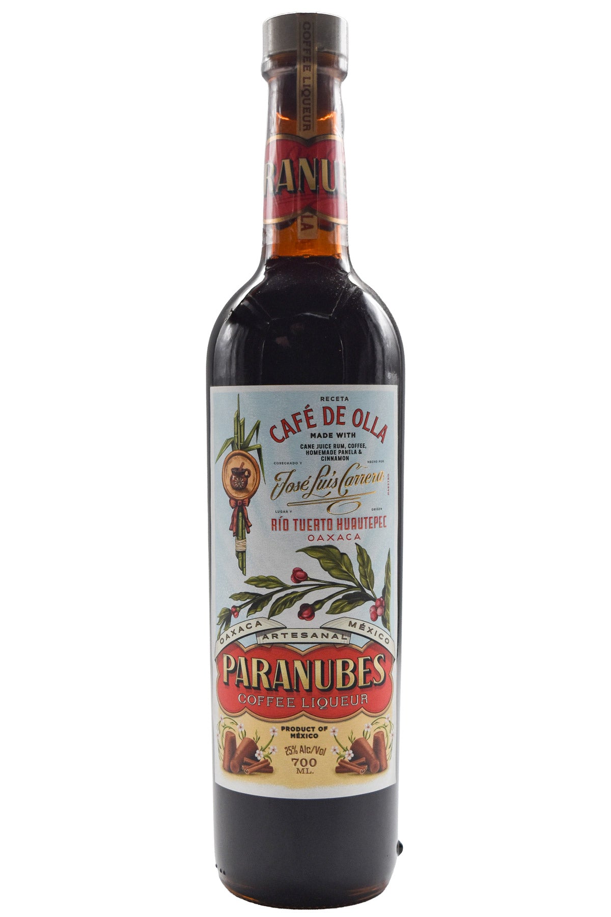 Bottle of Paranubes Coffee Liqueur-Spirits-Flatiron SF