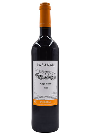 Bottle of Pasanau Priorat Ceps Nous 2022-Red Wine-Flatiron SF