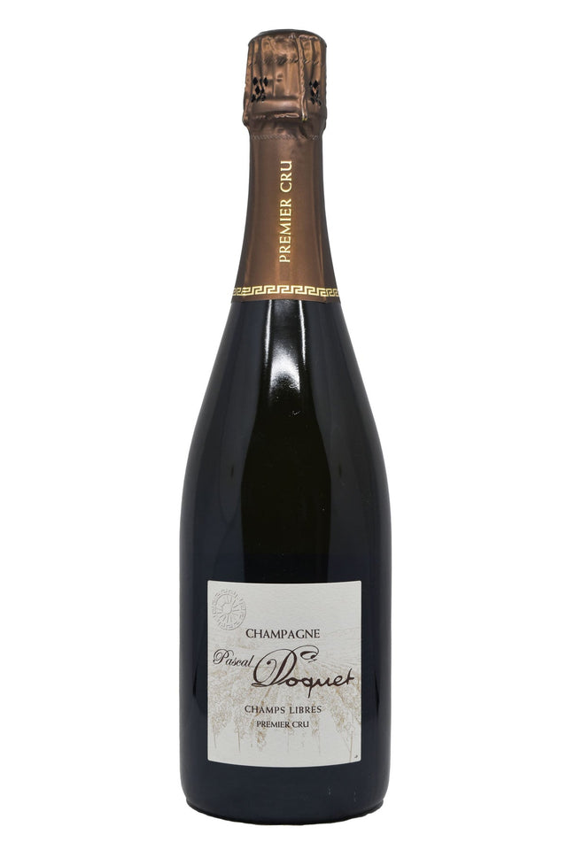 Bottle of Pascal Doquet Champagne BdB Extra Brut Champs Libres NV-Sparkling Wine-Flatiron SF