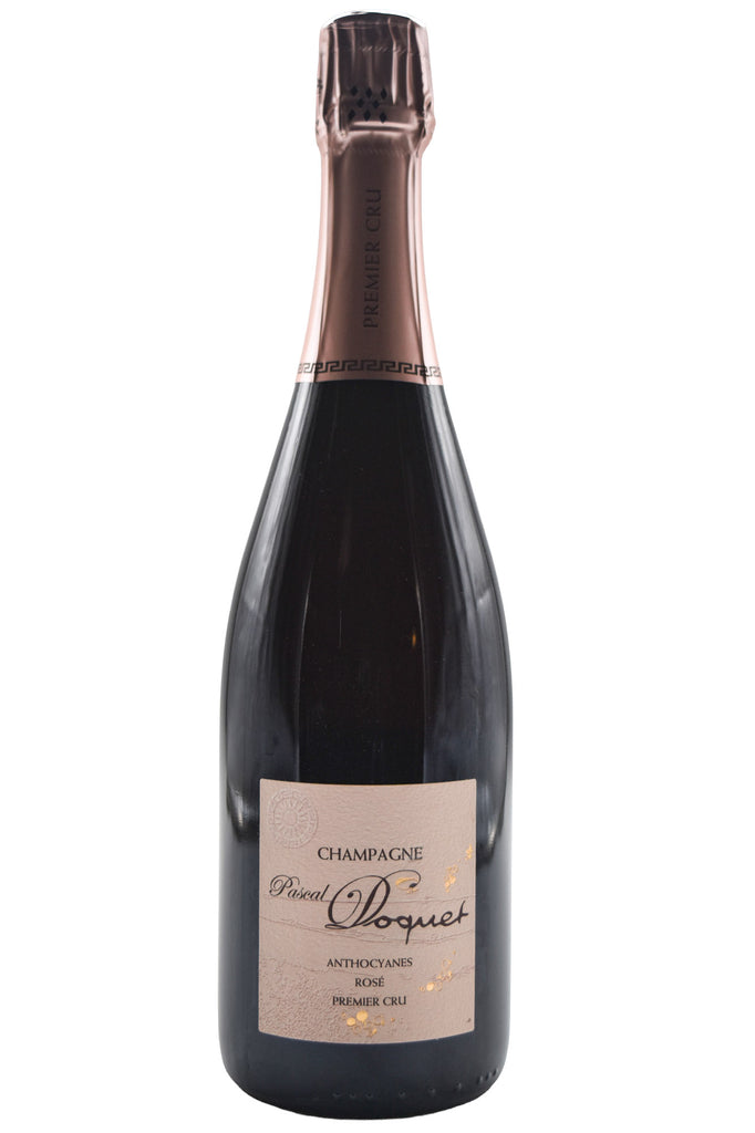 Bottle of Pascal Doquet Champagne Rose 1er Cru Brut Anthocyanes NV-Sparkling Wine-Flatiron SF