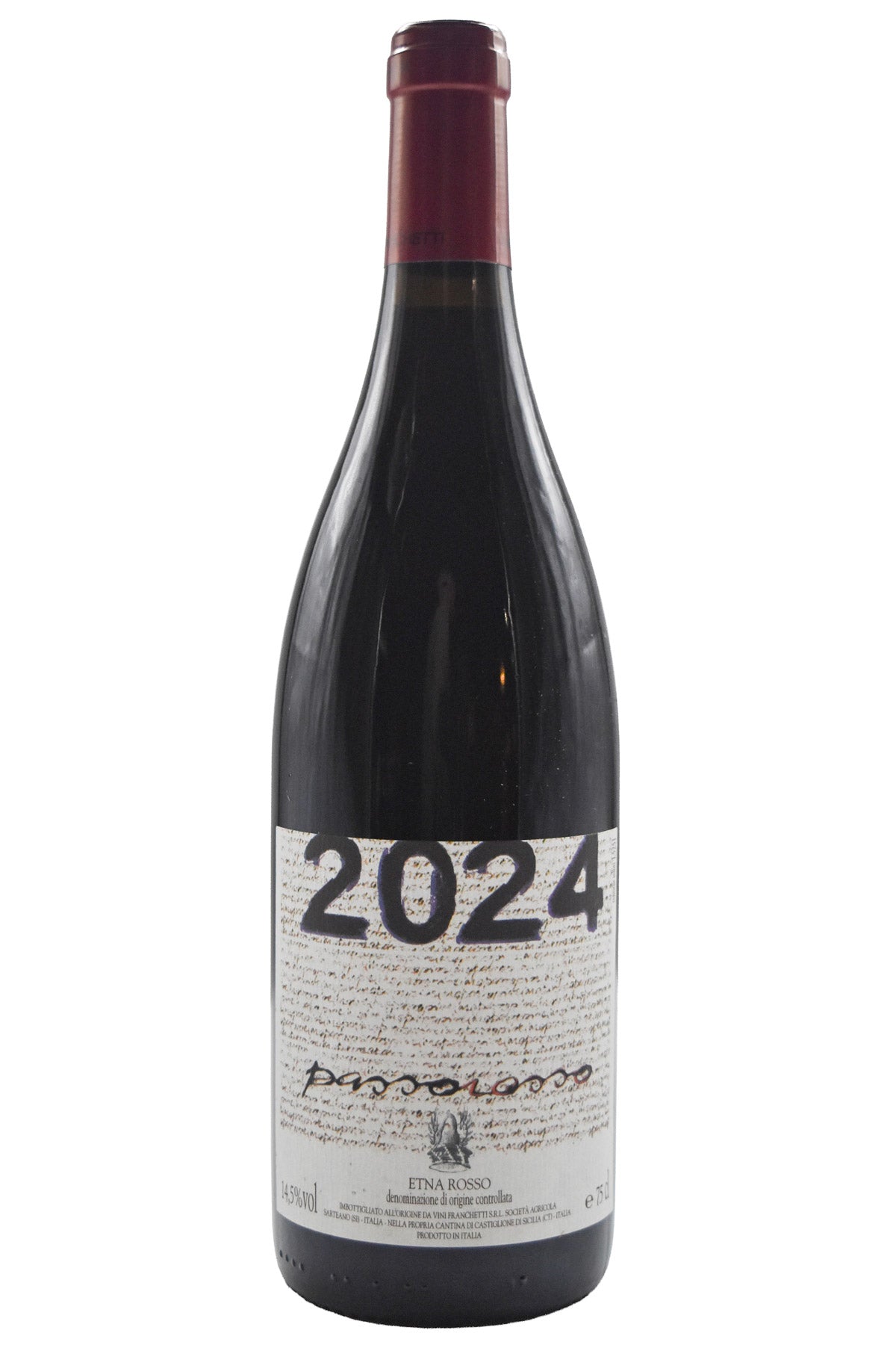 Bottle of Passopisciaro Etna Rosso Passorosso 2024-Red Wine-Flatiron SF