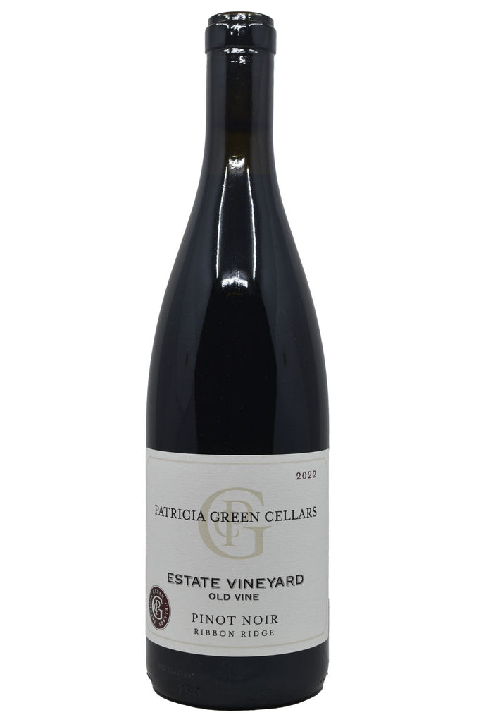 Bottle of Patricia Green Cellars Ribbon Ridge Old Vine Estate Pinot Noir 2022-Red Wine-Flatiron SF