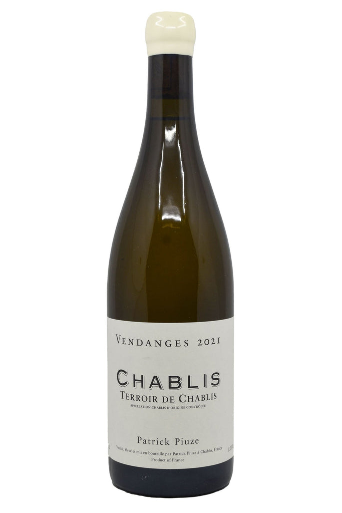 Bottle of Patrick Piuze Chablis Terroir de Chablis 2021-White Wine-Flatiron SF