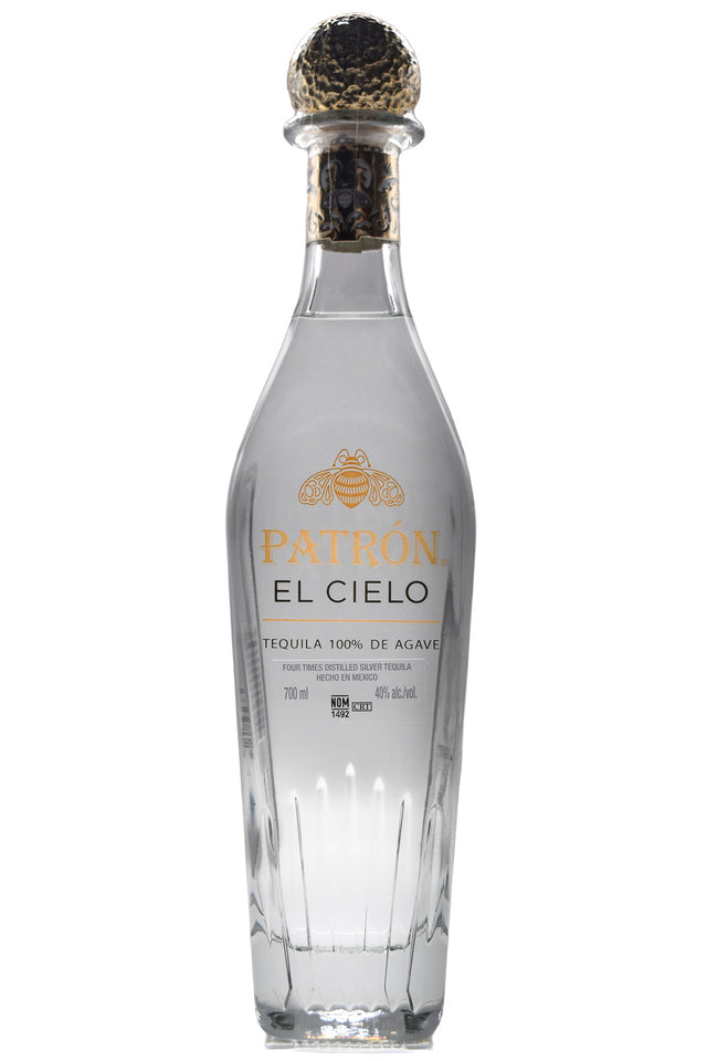Bottle of Patron El Cielo Silver Tequila-Spirits-Flatiron SF
