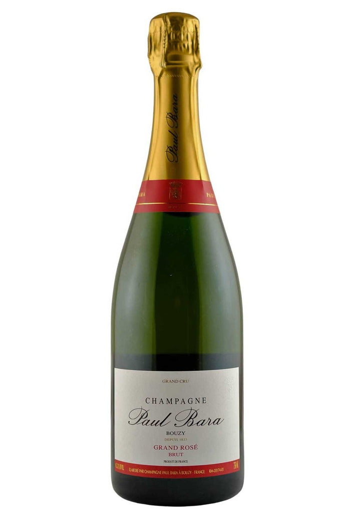 Bottle of Paul Bara Champagne Brut Grand Rose NV-Sparkling Wine-Flatiron SF