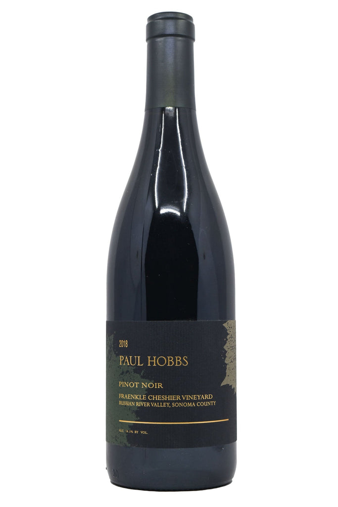 Bottle of Paul Hobbs Russian River Pinot Noir Fraenkle Cheshier Vineyard 2018-Red Wine-Flatiron SF