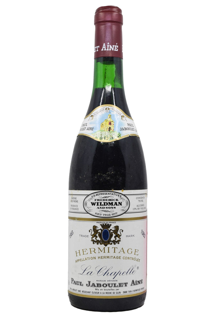 Bottle of Paul Jaboulet Aine Hermitage La Chapelle 1983 (Bottle #2)-Red Wine-Flatiron SF