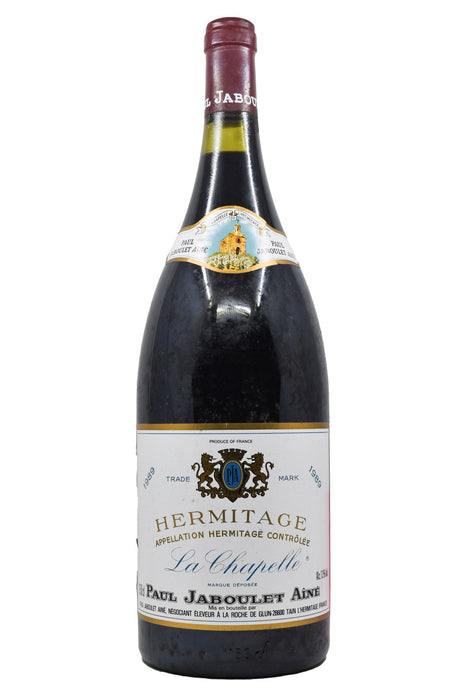 Bottle of Paul Jaboulet Aine Hermitage La Chapelle 1989 (1.5L) (Bottle #1)-Red Wine-Flatiron SF