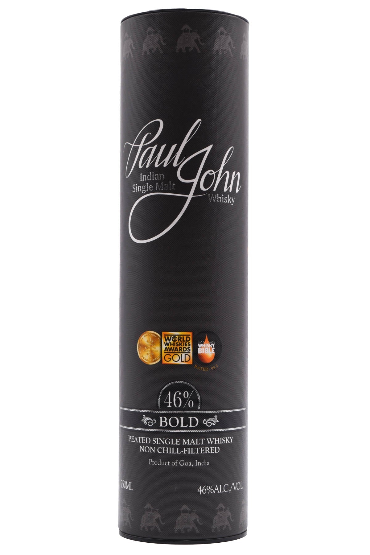 Bottle of Paul John Bold Peated Indian Single Malt Whisky-Spirits-Flatiron SF