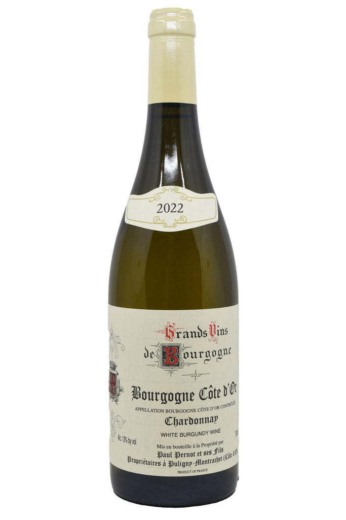 Bottle of Paul Pernot Bourgogne Cote d'Or Chardonnay 2022-White Wine-Flatiron SF