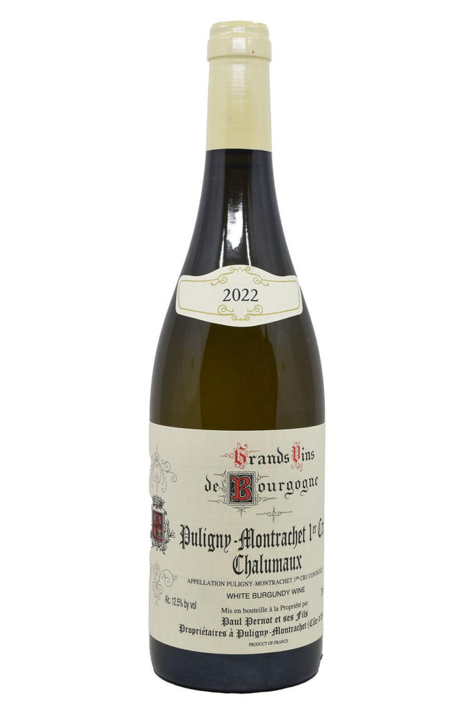 Bottle of Paul Pernot Puligny Montrachet 1er Cru Les Chalumaux 2022-White Wine-Flatiron SF