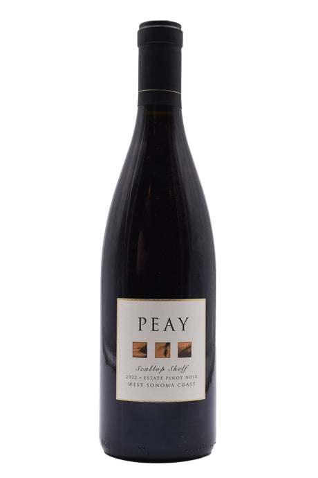 Bottle of Peay Vineyards West Sonoma Coast Estate Pinot Noir Scallop Shelf 2022-Red Wine-Flatiron SF