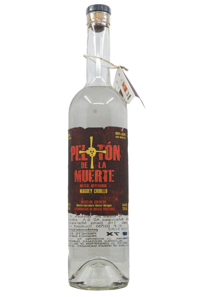 Bottle of Peloton de la Muerte Mezcal Criollo-Spirits-Flatiron SF