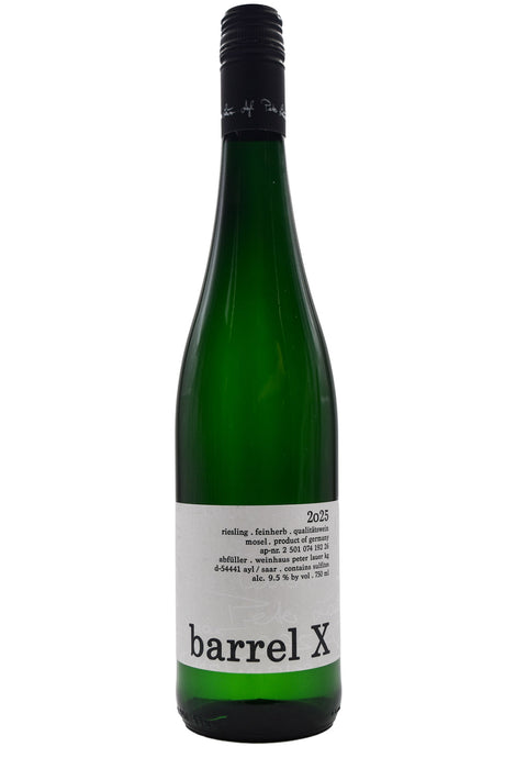 Bottle of Peter Lauer Riesling Barrel X 2025-White Wine-Flatiron SF
