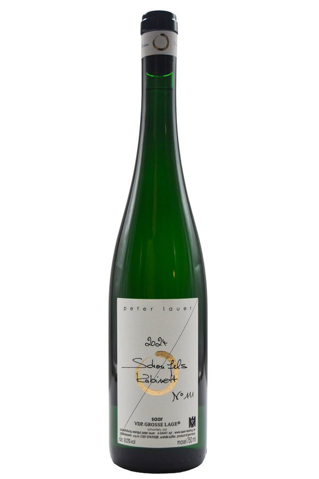 Bottle of Peter Lauer Riesling Kabinett Fass 111 Schonfels 2024-White Wine-Flatiron SF