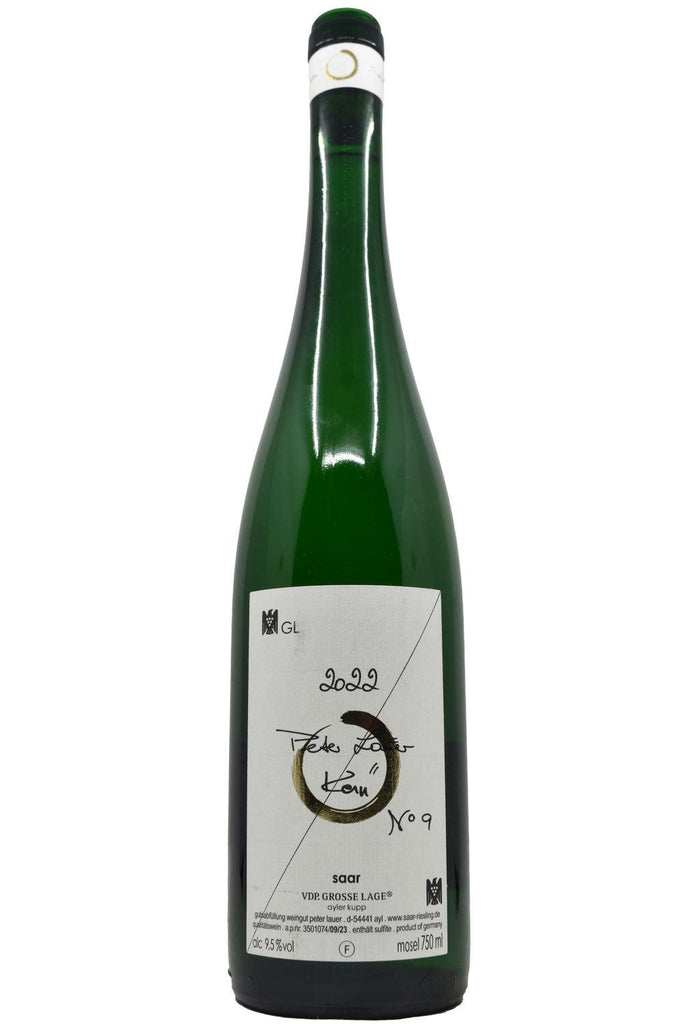 Bottle of Peter Lauer Riesling Saar Kern Fass 9 2022-White Wine-Flatiron SF