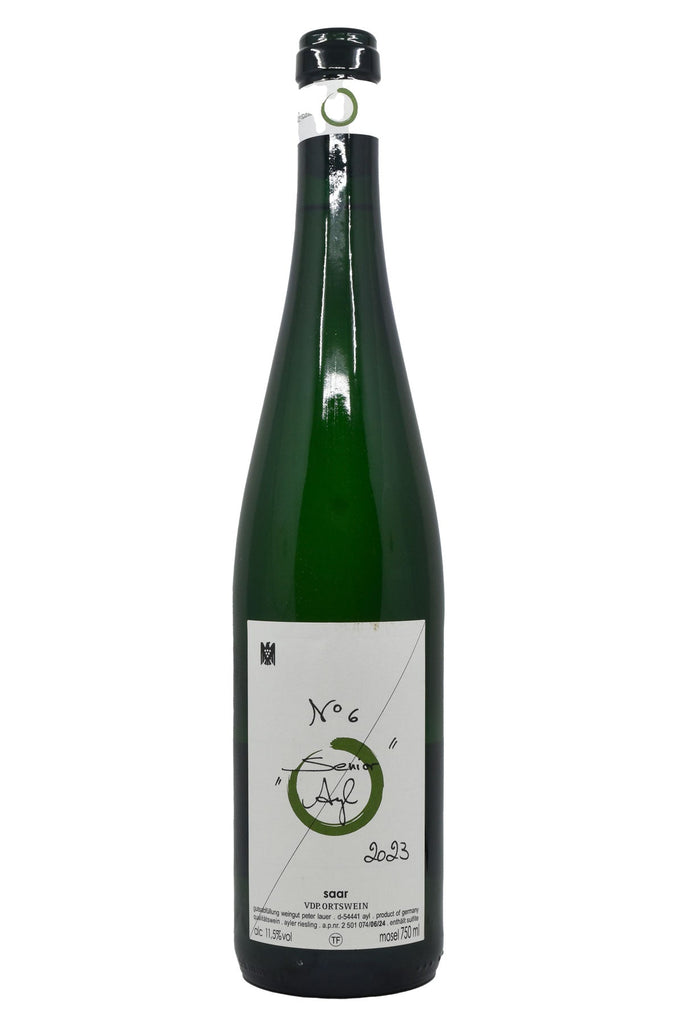 Bottle of Peter Lauer Riesling Senior Ayler Fass 6 2023-White Wine-Flatiron SF
