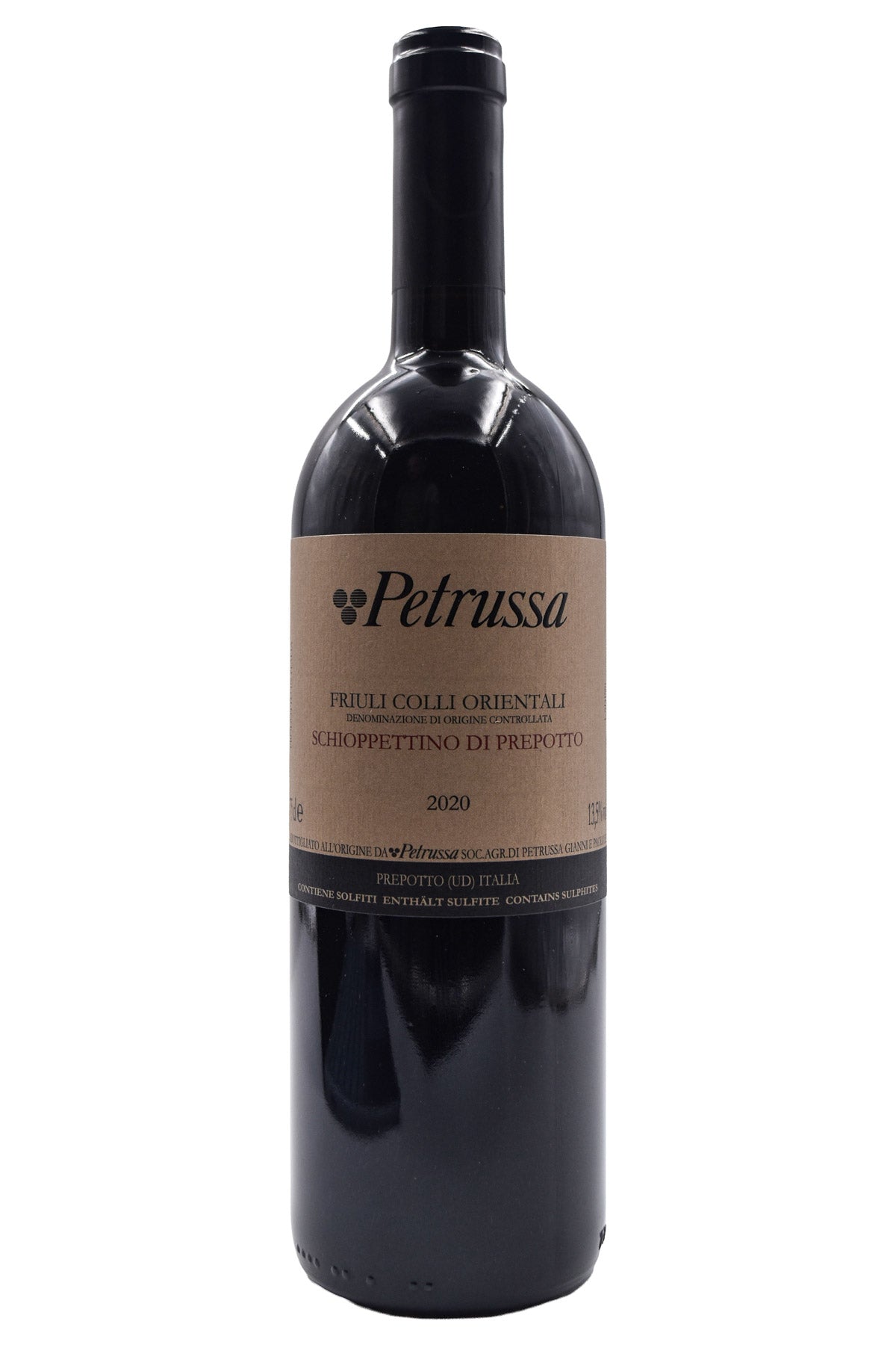 Bottle of Petrussa Friuli Colli Orientali Schioppettino di Prepotto 2020-Red Wine-Flatiron SF
