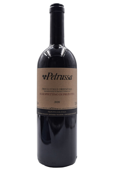 Bottle of Petrussa Friuli Colli Orientali Schioppettino di Prepotto 2020-Red Wine-Flatiron SF