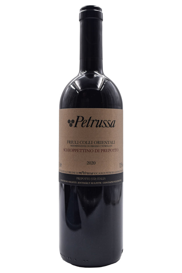 Bottle of Petrussa Friuli Colli Orientali Schioppettino di Prepotto 2020-Red Wine-Flatiron SF