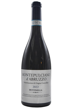 Bottle of Pettinella Montepulciano d'Abbruzo 2022-Red Wine-Flatiron SF