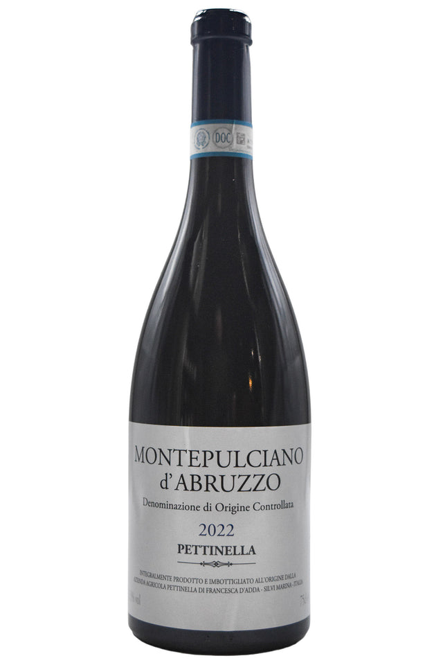 Bottle of Pettinella Montepulciano d'Abbruzo 2022-Red Wine-Flatiron SF