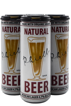 Bottle of Phiella Natural Beer 4pk (12oz)-Beer-Flatiron SF