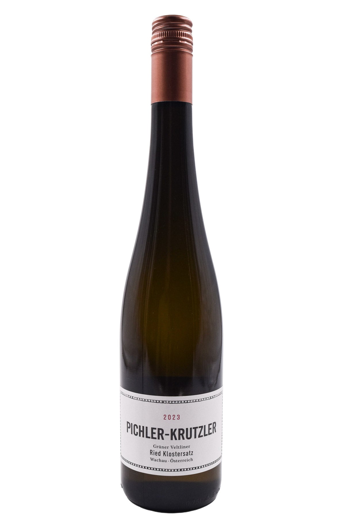Bottle of Pichler-Krutzler Gruner Veltliner Ried Klostersatz 2023-White Wine-Flatiron SF