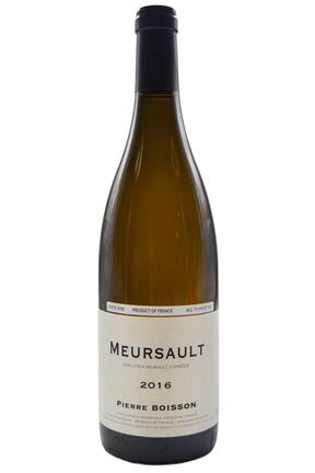 Bottle of Pierre Boisson Meursault 2016-White Wine-Flatiron SF