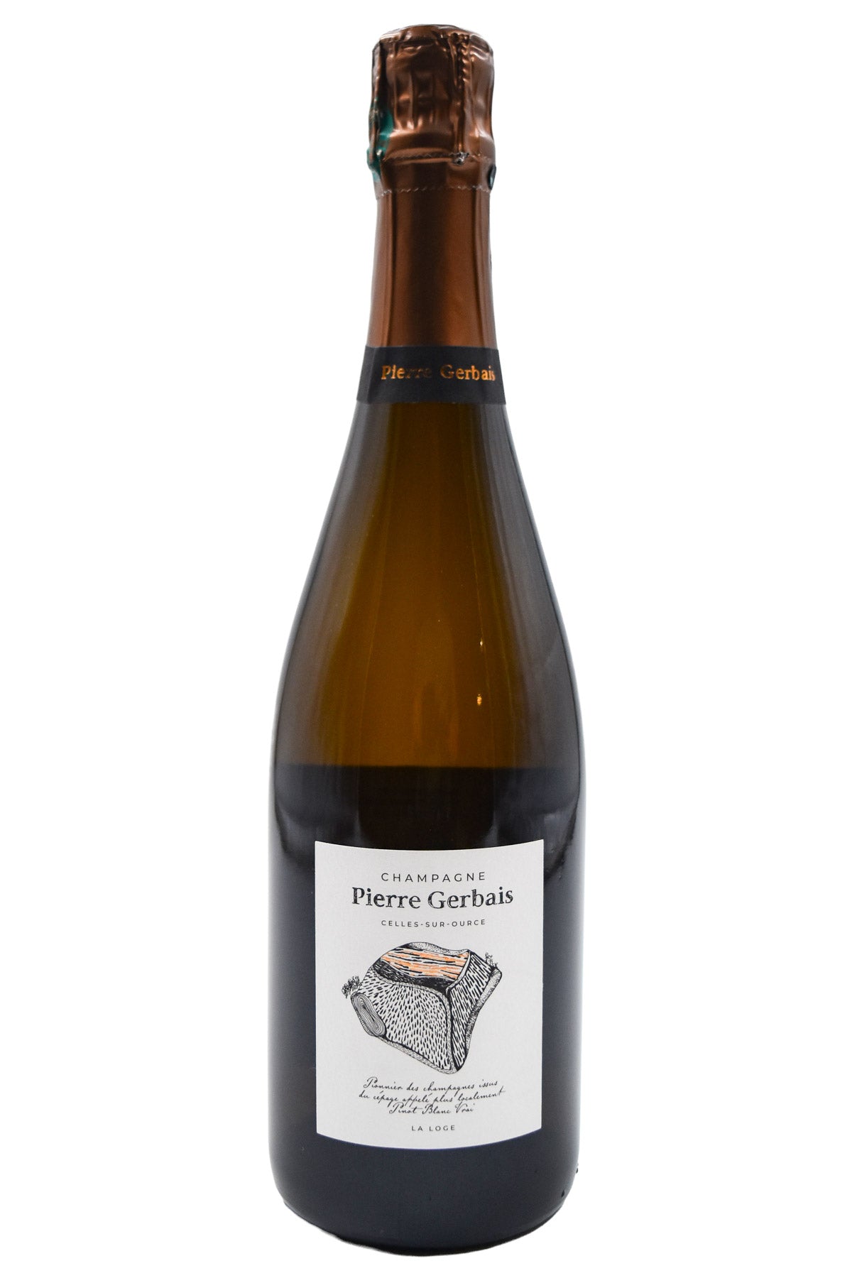 Bottle of Pierre Gerbais Champagne Extra Brut La Loge NV [Disg. '22] [NET]-Sparkling Wine-Flatiron SF