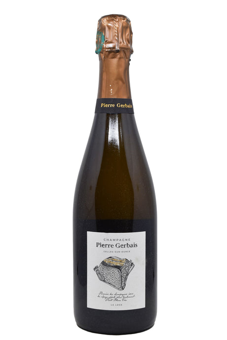 Bottle of Pierre Gerbais Champagne Pinot Blanc Extra Brut La Loge NV-Sparkling Wine-Flatiron SF