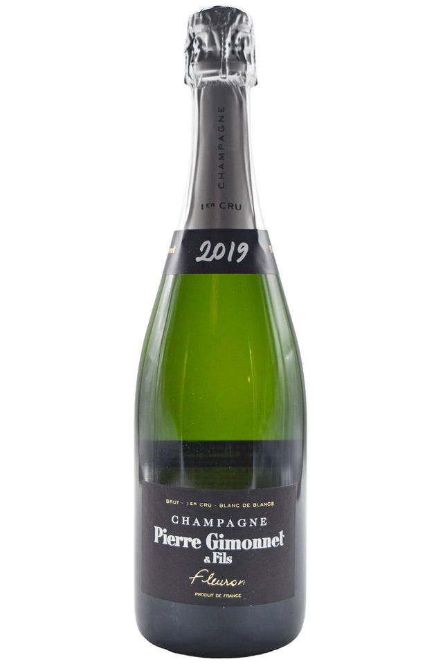 Bottle of Pierre Gimonnet Champagne Blanc de Blancs 1er Cru Brut Fleuron 2019-Sparkling Wine-Flatiron SF