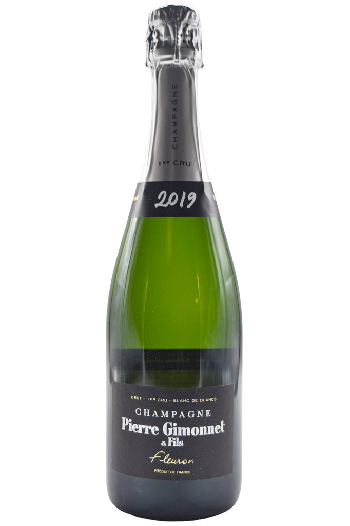 Bottle of Pierre Gimonnet Champagne Blanc de Blancs 1er Cru Brut Fleuron 2019-Sparkling Wine-Flatiron SF
