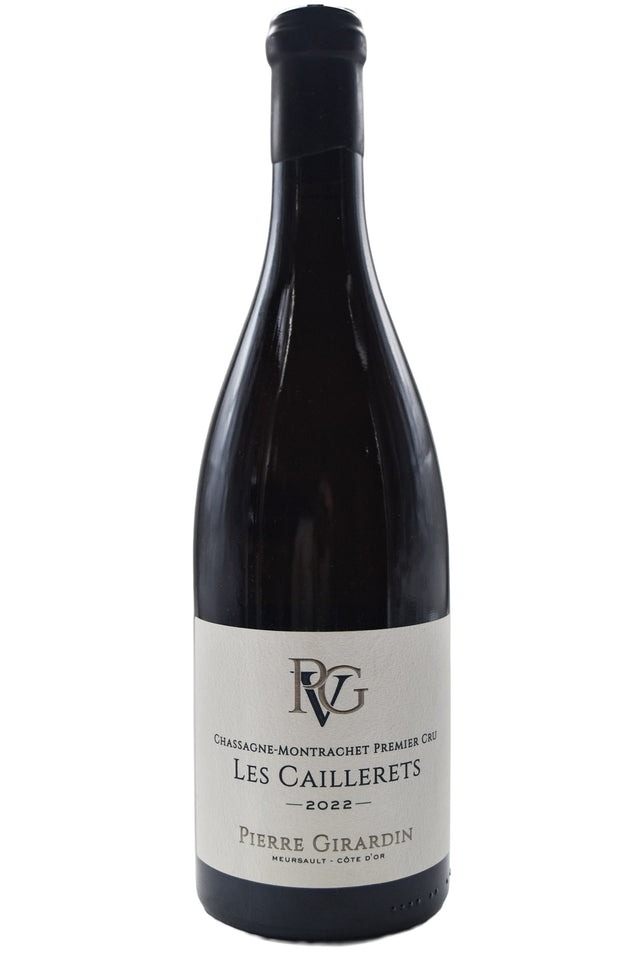Bottle of Pierre Girardin Chassagne Montrachet 1er Cru Les Caillerets 2022 [NET]-White Wine-Flatiron SF