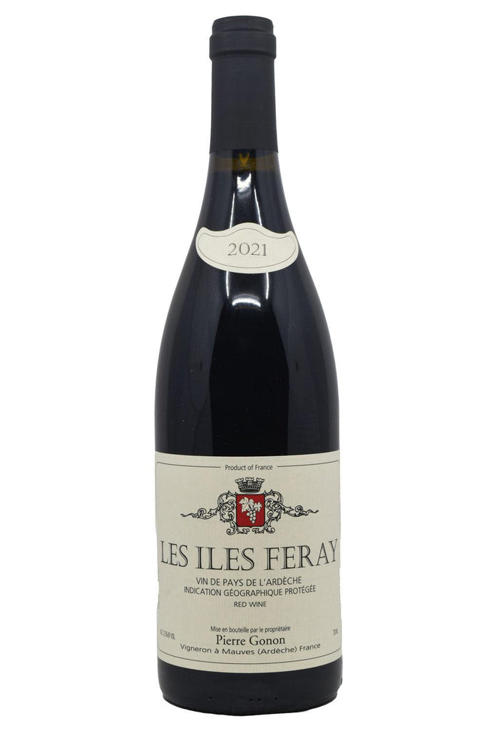 Bottle of Pierre Gonon VDP l'Ardeche Rouge Les Iles Feray 2021-Red Wine-Flatiron SF