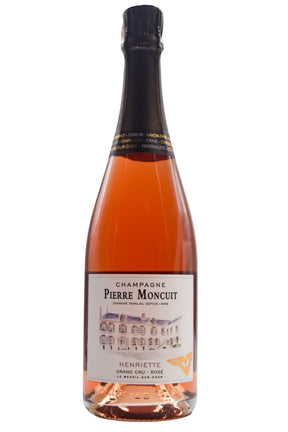 Bottle of Pierre Moncuit Champagne Grand Cru Rosé Brut Henriette NV-Sparkling Wine-Flatiron SF
