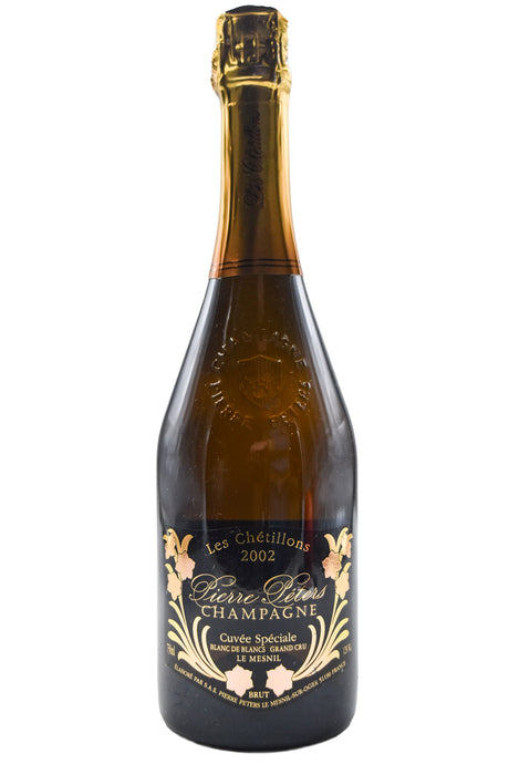 Bottle of Pierre Peters Champagne BdB Grand Cru Brut Les Chetillons Cuvee Speciale 2002-Sparkling Wine-Flatiron SF
