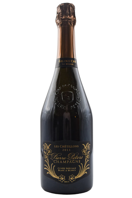 Bottle of Pierre Peters Champagne Brut Blanc de Blancs Grand Cru Mesnil Les Chetillons 2011-Sparkling Wine-Flatiron SF