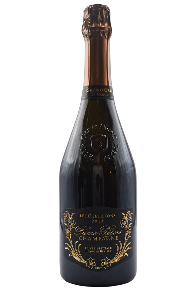 Bottle of Pierre Peters Champagne Brut Blanc de Blancs Grand Cru Mesnil Les Chetillons 2011-Sparkling Wine-Flatiron SF