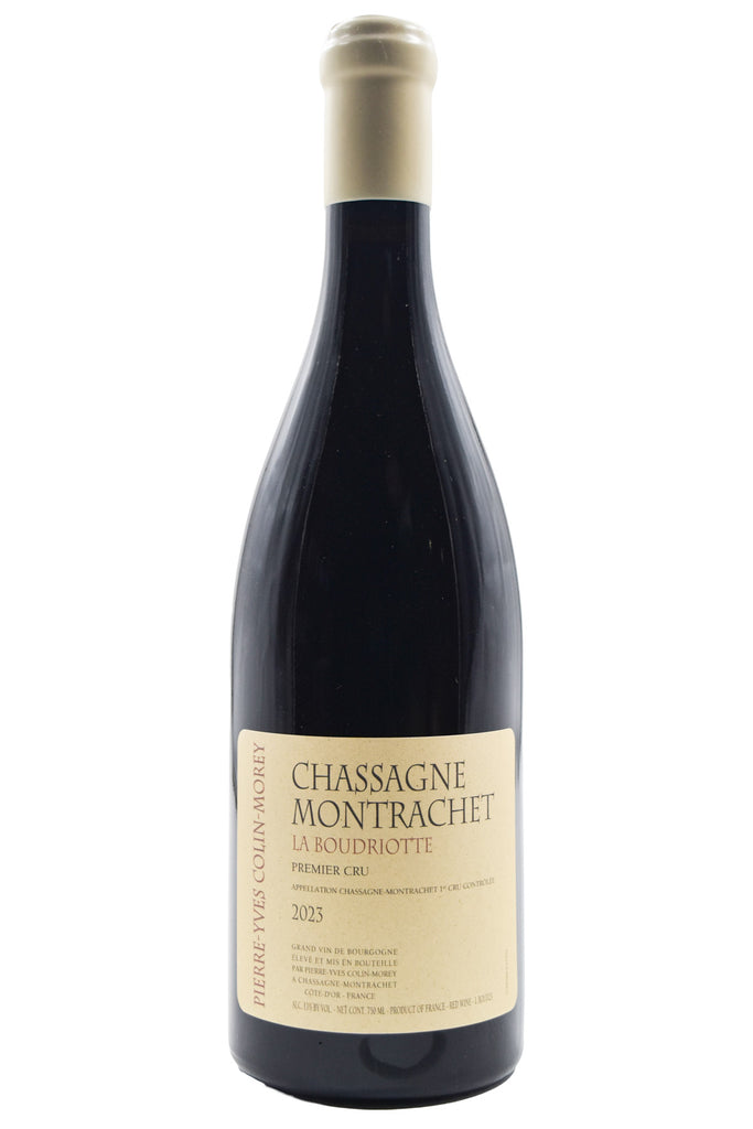 Bottle of Pierre-Yves Colin-Morey Chassagne Montrachet 1er Cru La Boudriotte 2023 Rouge [NET]-Red Wine-Flatiron SF