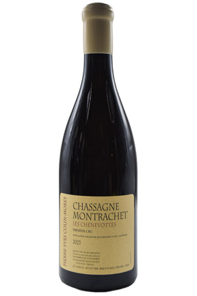 Bottle of Pierre-Yves Colin-Morey Chassagne Montrachet 1er Cru Les Chenevottes 2023 [NET]-White Wine-Flatiron SF