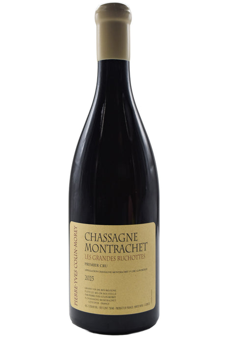 Bottle of Pierre-Yves Colin-Morey Chassagne Montrachet 1er Cru Les Grandes Ruchottes 2023 [NET]-White Wine-Flatiron SF