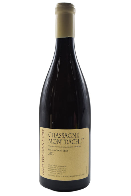 Bottle of Pierre-Yves Colin-Morey Chassagne Montrachet Les Ancegnieres 2023-White Wine-Flatiron SF