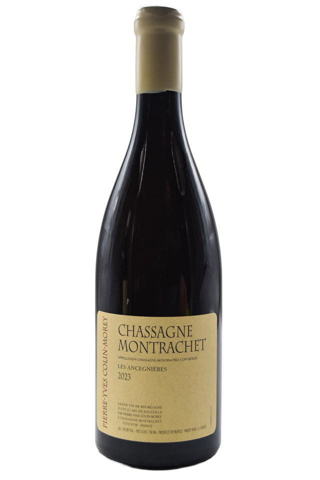 Bottle of Pierre-Yves Colin-Morey Chassagne Montrachet Les Ancegnieres 2023-White Wine-Flatiron SF