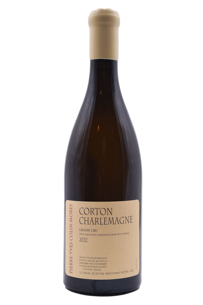 Bottle of Pierre-Yves Colin-Morey Corton-Charlemagne 2022-White Wine-Flatiron SF