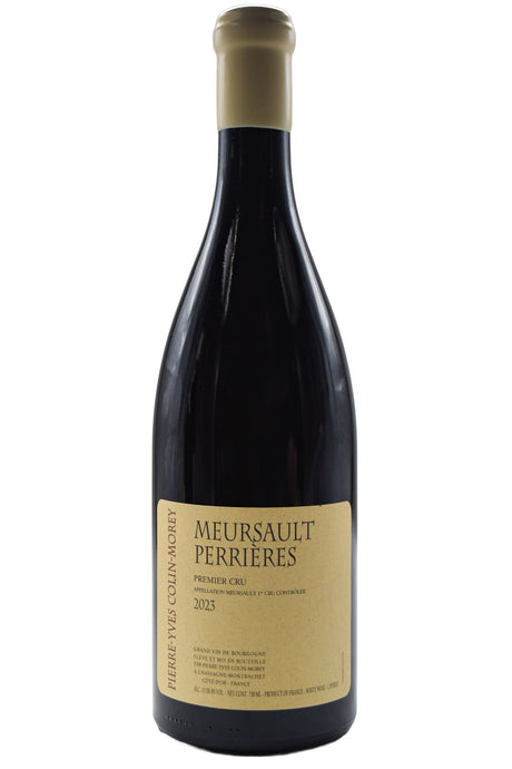 Bottle of Pierre-Yves Colin-Morey Meursault 1er Cru Perrieres 2023 [NET]-White Wine-Flatiron SF
